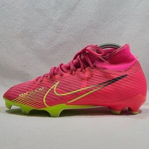 Youth Nike Zoom Mercurial Superfly 9 Academy MG Soccer Cleats Size: 5Y Pink